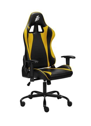Кресло для геймеров 1stplayer s01 black-yellow2 фото