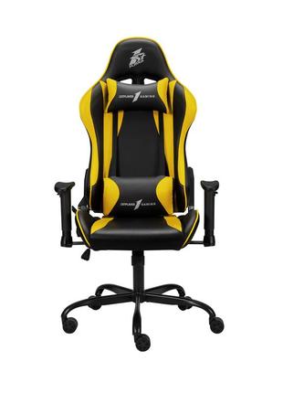Кресло для геймеров 1stplayer s01 black-yellow1 фото