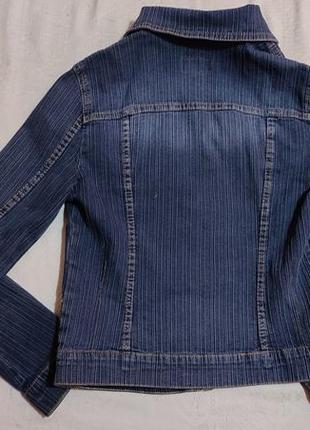 Куртка джинсовая для дівчинки2 фото