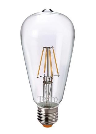 Лампа led tecro loft st64-3w-2.7k-e27 3w 2700k e271 фото