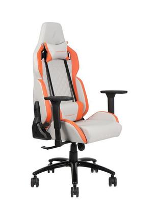 Крісло для геймерів 1stplayer dk2 pro orange&gray3 фото