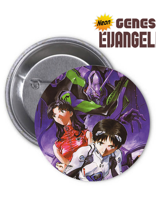 Значок neon genesis evangelion євангеліон