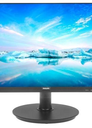 Монiтор philips 21.5" 222v8la/00 va black