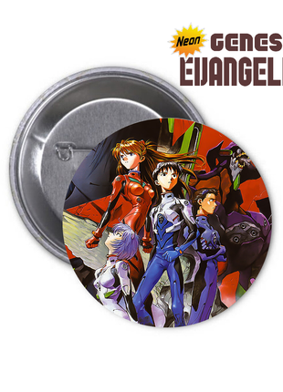 Значок neon genesis evangelion євангеліон