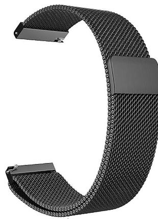 Ремінець becover milanese style для samsung galaxy watch 4 classic 42 (22mm)/46mm/watch 46mm/watch 3 45mm/gear