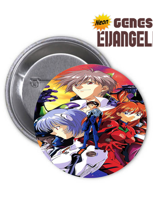 Значок neon genesis evangelion євангеліон