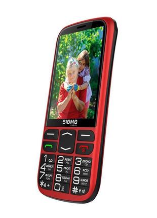 Мобільний телефон sigma mobile comfort 50 optima type-c dual sim red (4827798122327)3 фото
