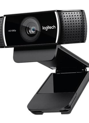 Веб-камера logitech c922 pro fullhd (960-001088)