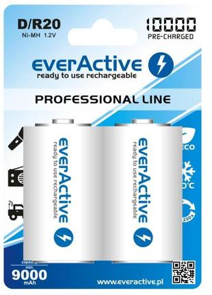 Акумулятор everactive d/hr20 10000mah bl 2шт