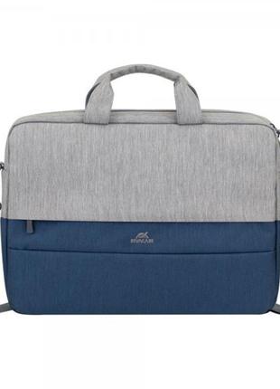 Сумка rivacase 7532 15.6" grey/dark blue