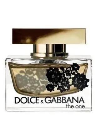 Парфумована вода жіноча dg the one lace edition ліцензія 75 ml