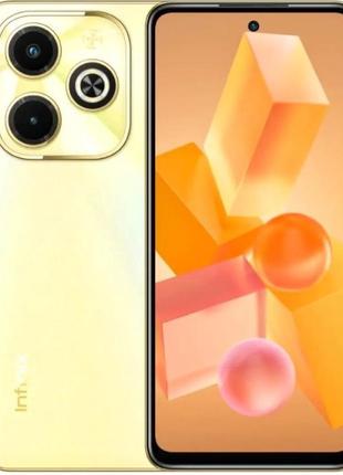 Смартфон infinix hot 40i x6528b 8/128 gb dual sim horizon gold