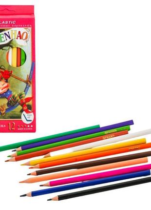 Олівець кольоровий 12 кольорів