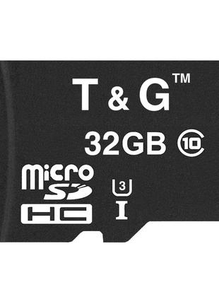 Карта пам'яті microsdhc 32gb uhs-i u3 class 10 t&g (tg-32gbsd10u3-00)