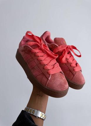 Кроссовки adidas campus 00s salmon pink1 фото