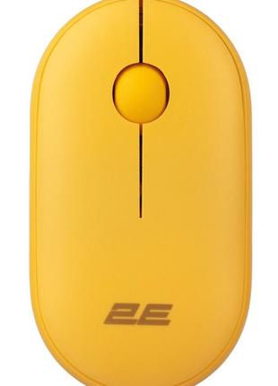 Миша бездротова 2e mf300 silent wl bt sunny yellow (2e-mf300wyw)