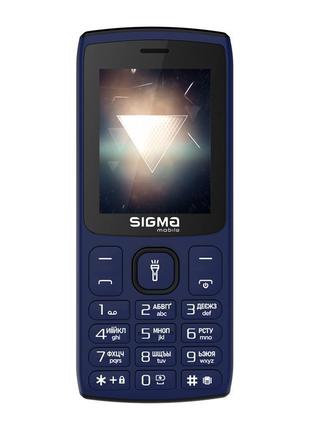 Мобiльний телефон sigma mobile x-style 34 nrg type-c dual sim blue