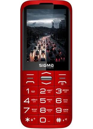 Мобільний телефон sigma mobile comfort 50 grace dual sim red