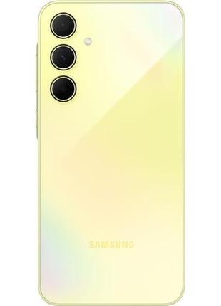 Смартфон samsung galaxy a35 sm-a356 6/128gb dual sim yellow (sm-a356bzybeuc)5 фото