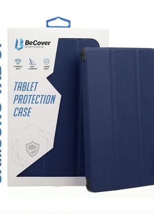 Чехол-книжка becover smart для samsung galaxy tab s7+ sm-t970/sm-t975 deep blue (705226)