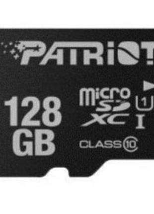 Карта пам'яті microsdhc 128gb uhs-i class 10 patriot lx (psf128gmdc10)