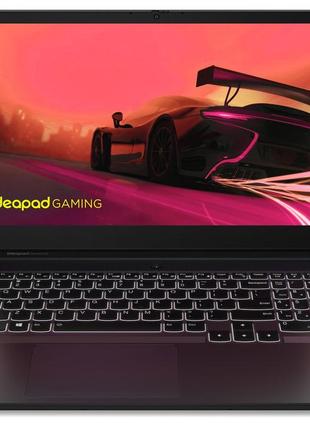 Ноутбук eu lenovo ideapad gaming 3 15ach6 (82k200l6mh) fullhd win11en shadow black