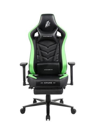 Крісло для геймерів 1stplayer dk1 pro fr black&green