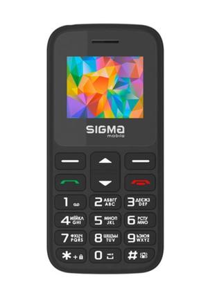 Мобільний телефон sigma mobile comfort 50 hit 2020 dual sim black (4827798120910)