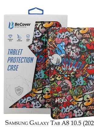 Чехол-книжка becover smart для samsung galaxy tab a8 sm-x200/sm-x205 graffiti (707274)