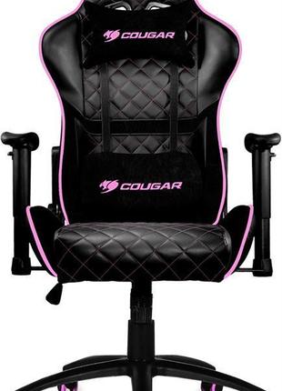 Крісло для геймерів cougar armor one eva black/pink