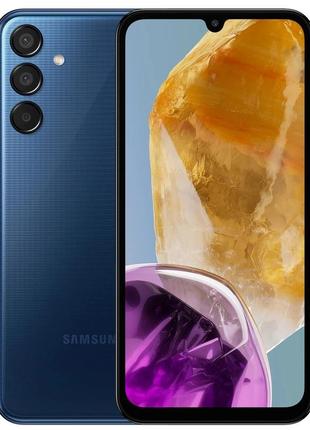 Смартфон samsung galaxy m15 sm-m156 4/128gb dual sim dark blue (sm-m156bdbueuc)