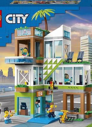 Конструктор lego city многоквартирный дом, 688 деталей 60365