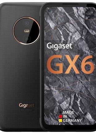 Смартфон gigaset gx6 im 6/128 gb dual sim titanium black (s30853h1528r112)