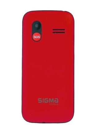 Мобільний телефон sigma mobile comfort 50 hit 2020 dual sim red (4827798120958)2 фото