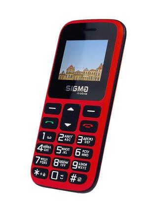 Мобільний телефон sigma mobile comfort 50 hit 2020 dual sim red (4827798120958)3 фото