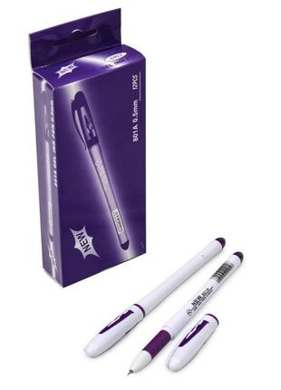 Ручка aihao, гелевая, фиолетовая, 12 шт. (цена за упаковку)