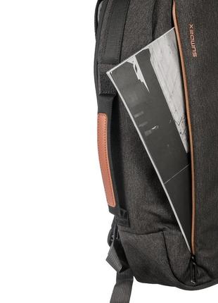 Рюкзак для ноутбука sumdex pon-268gb 15.6" grey5 фото