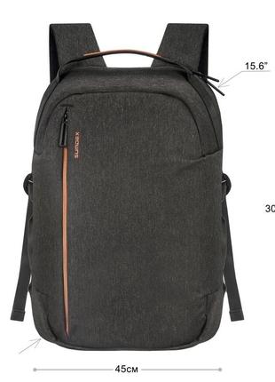 Рюкзак для ноутбука sumdex pon-268gb 15.6" grey2 фото