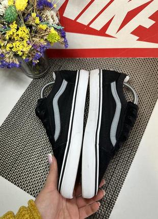 Оригінальні рефлективні кеди vans old skool4 фото