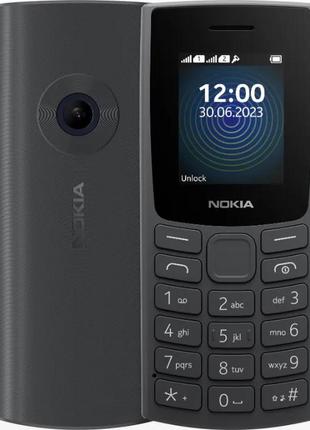 Мобільний телефон nokia 110 2023 dual sim charcoal