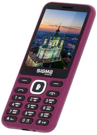 Мобільний телефон sigma mobile x-style 31 power type-c dual sim purple3 фото