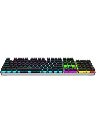 Клавіатура aula mechanical f2066-ii krgd blue rainbow backlit (6948391234526)3 фото