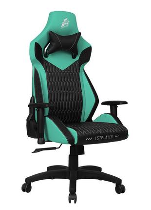 Крісло для геймерів 1stplayer win101 black-green2 фото