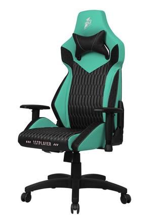 Крісло для геймерів 1stplayer win101 black-green7 фото