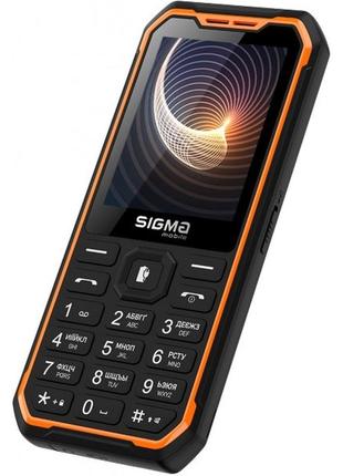 Телефон sigma mobile x-style 310 force type-c dual sim black-orange (код товару:33234)3 фото