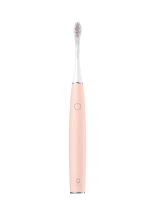 Розумна зубна електрощітка oclean air 2 electric toothbrush pink (6970810551549)