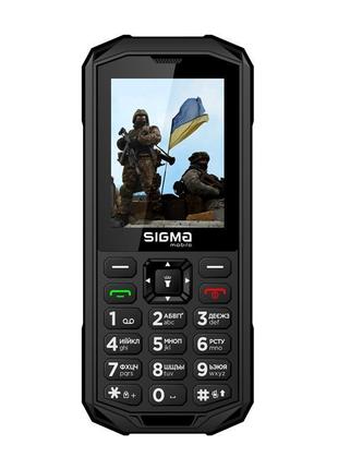 Мобільний телефон sigma mobile x-treme pa68 dual sim black (4827798466513)