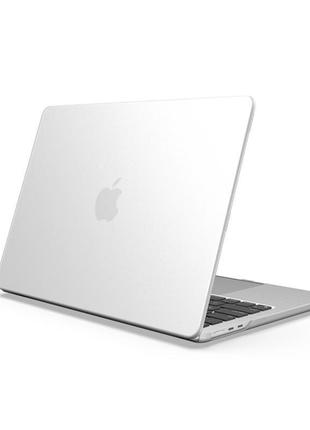 Чохол для ноутбука armorstandart air shell для apple macbook air 13 m2 (a2681) transparent (arm65812)