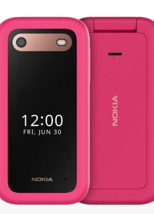 Мобільний телефон nokia 2660 flip dual sim pop pink