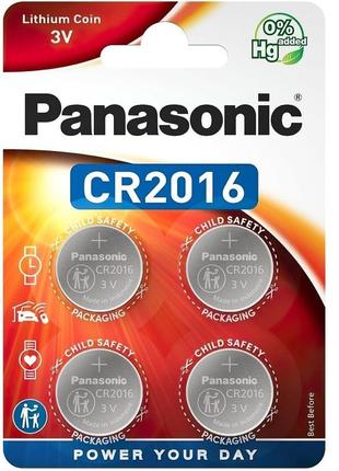 Батарейка panasonic cr 2016 bl 4шт